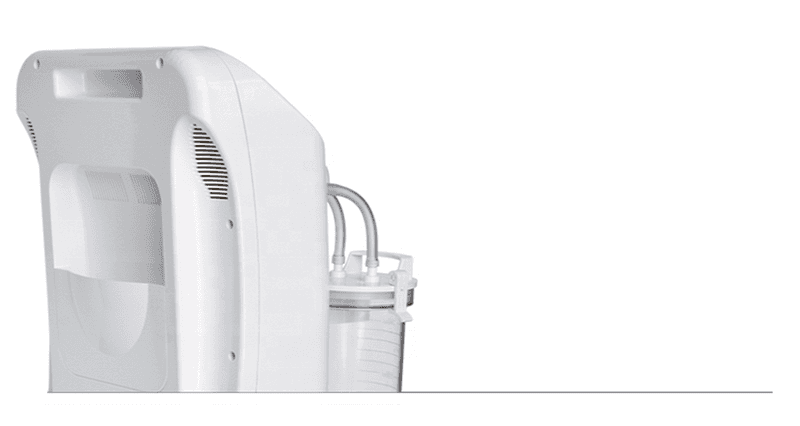 Mobile Electric Suction Apparatus with Dual 2L Collection Bottles image 3