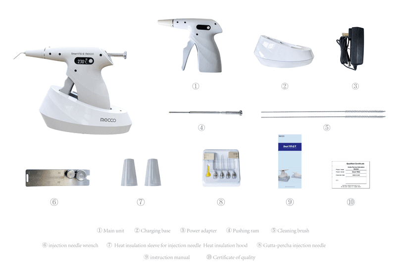 Dental Gutta-Percha Obturation System with 360° Pre-Bendable Needle image 3